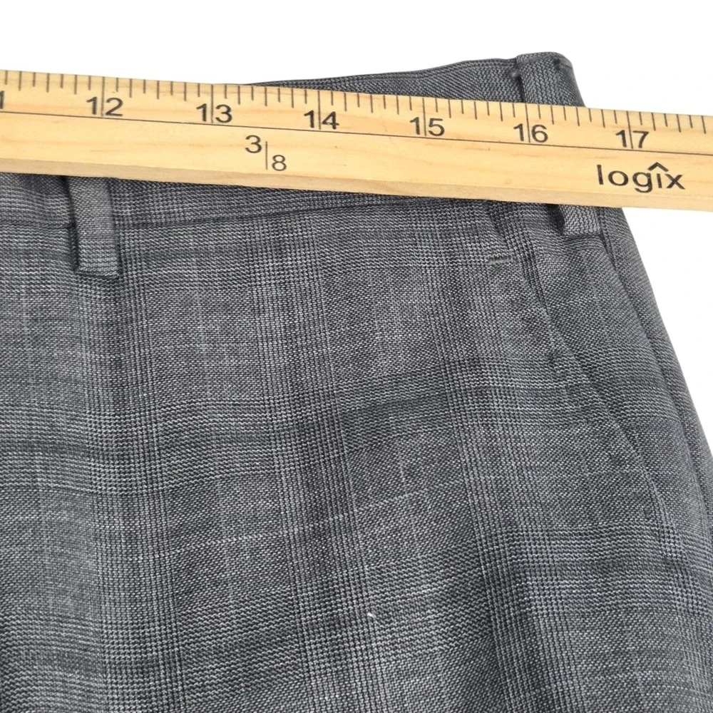 Ledbury GUABELLO Plaid Check Wool Suit Rare‎ Mens 40R 32×29 Made In Italy